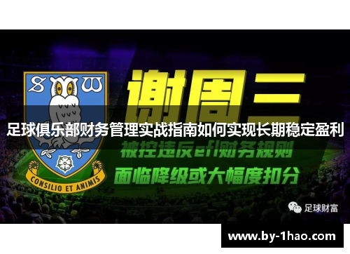 足球俱乐部财务管理实战指南如何实现长期稳定盈利
